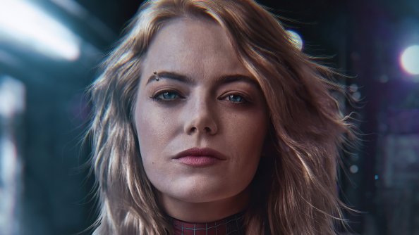 Emma Stone As Gwen Stacy 4k