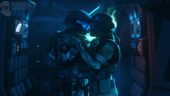 Halo Valentine Day 4k