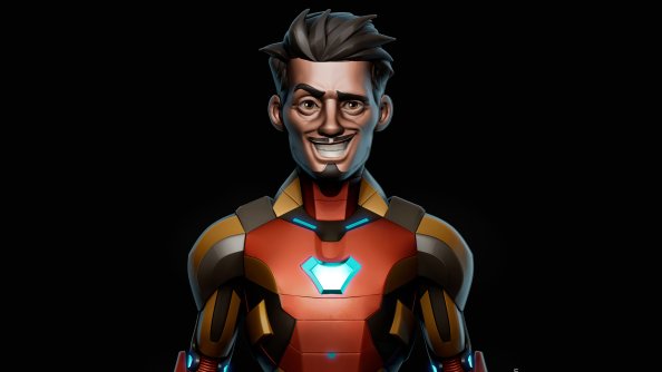 Iron Man Weird Smile