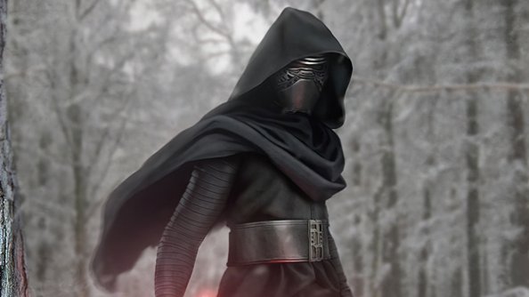 Kylo Ren In The Woods 4k