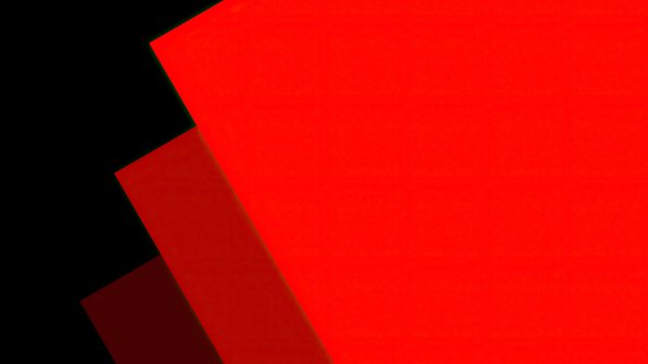 Minimal Shape Red Dark 4k