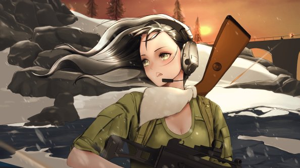 Pubg Vikendi Girl 4k