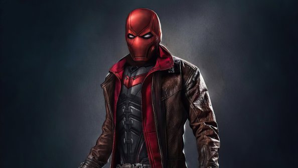 Red Hood In Mask 4k