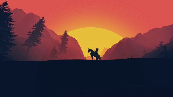 The Witcher 3 Wild Hunt Geralt Of Rivia Minimal Art