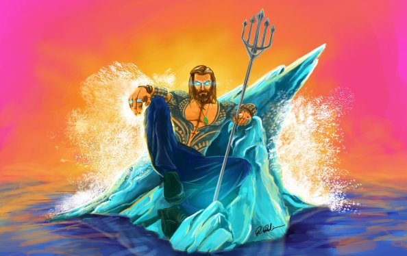 Aquaman Arts 4k