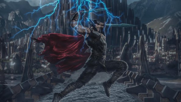 Thor 4k Digital Art