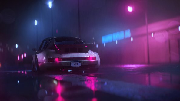 Porsche 911 Carrera RSR Neonwave