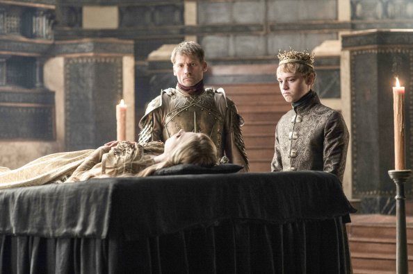 Jaime Lannister and Tommen Lannister