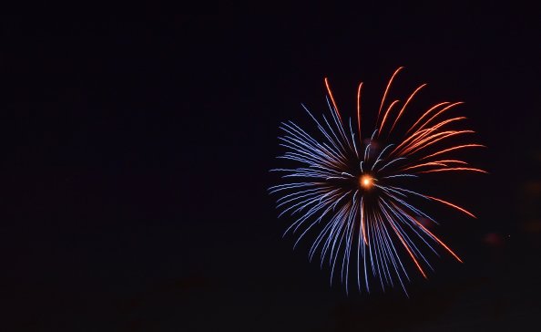 Fireworks Flare Up