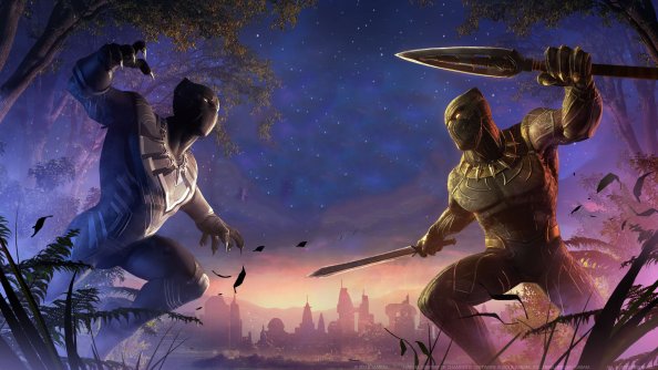 Black Panther And Erik Killmonger Marvel Contest Of Champions