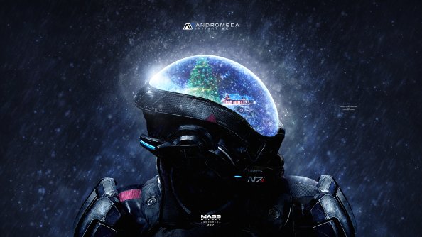 Mass Effect Andromeda Christmas 4k