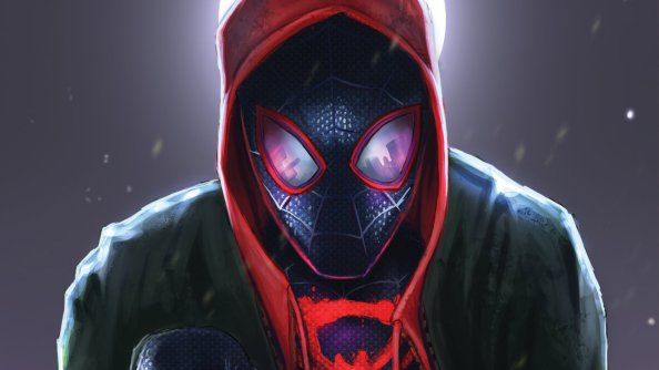 SpiderMan Into The Spider Verse Movie Art 2018