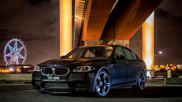 Bmw M5 Black 2