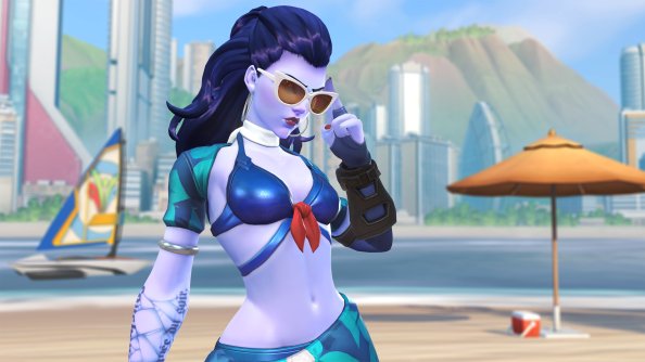 Widowmaker Overwatch Summer Games 2017 4k