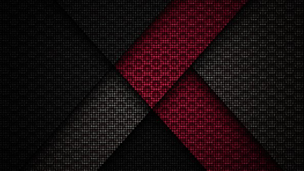 Red Abstract Pride 4k