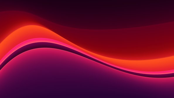Abstract Red Shape Gradient