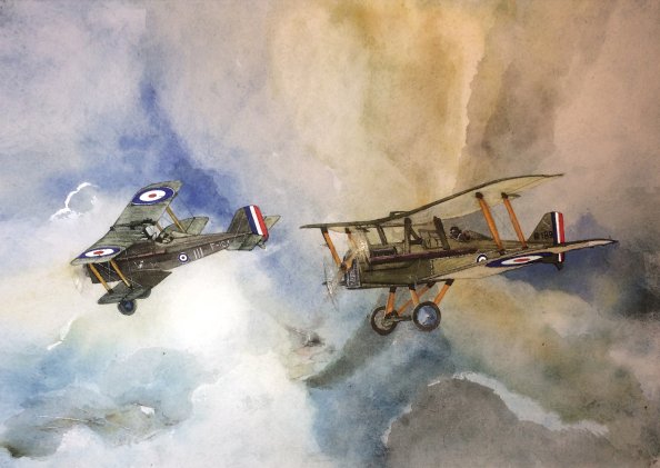 Battlefield V Planes Artwork 8k