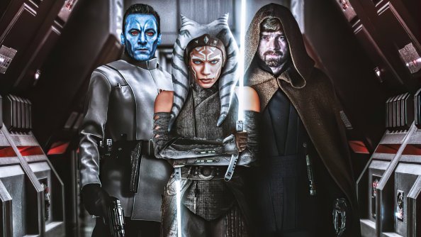 Ahsoka Star Wars Poster 4k