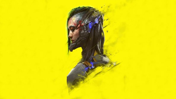 Cyberpunk Girl Face 4k