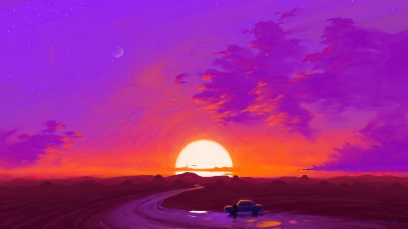 Half Light Hue 4k