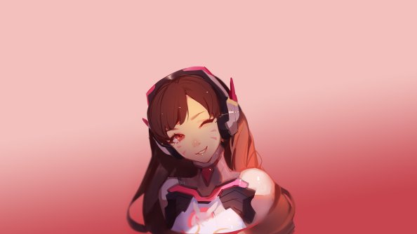 Dva Overwatch Anime Artwork