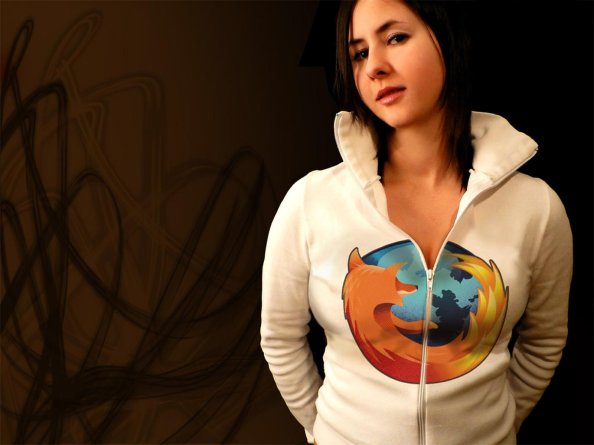 Mozilla Firefox Girl