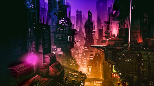 Futuristic City 4k
