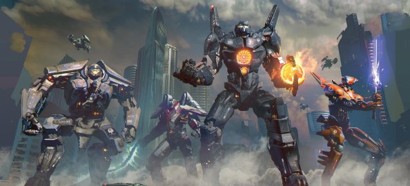 Pacific Rim Uprising 2018 Artwork