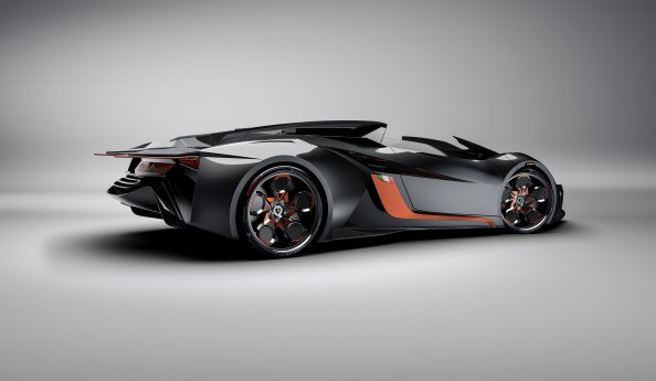 Lamborghini Diamante Concept Side View