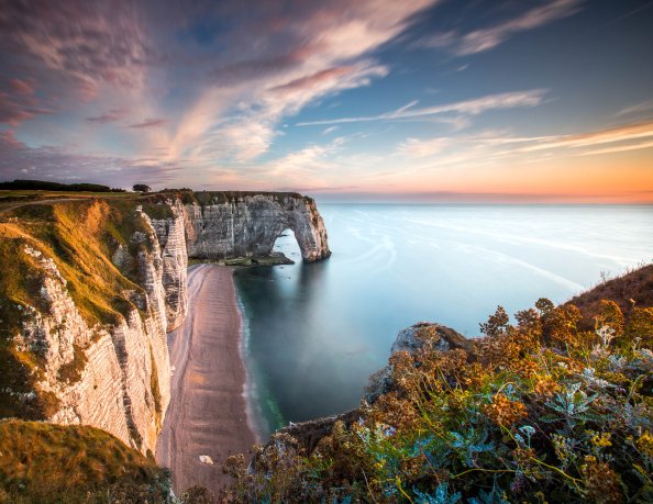 Etretat Normandie France 5k