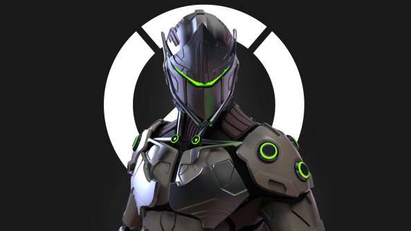 Genji Overwatch Redesign 5k
