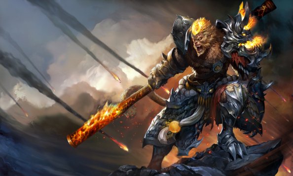 General Wukong League Of Legends Artwork