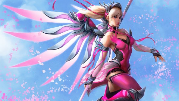 Pink Mercy 8k