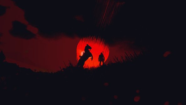 The Witcher 3 Wild Hunt Minimalist Art 4k