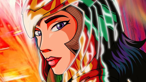 Wonder Woman 1984 Illustration Art 4k