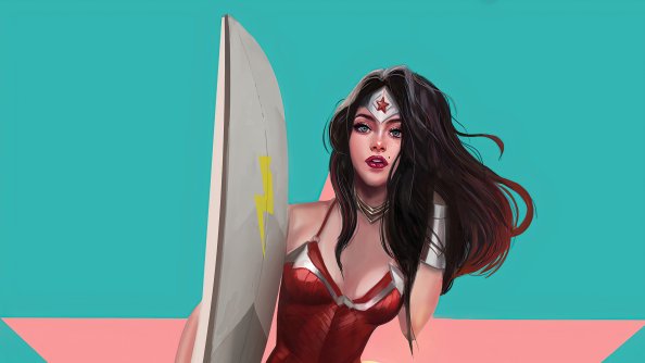 Wonder Woman For Surfing 4k
