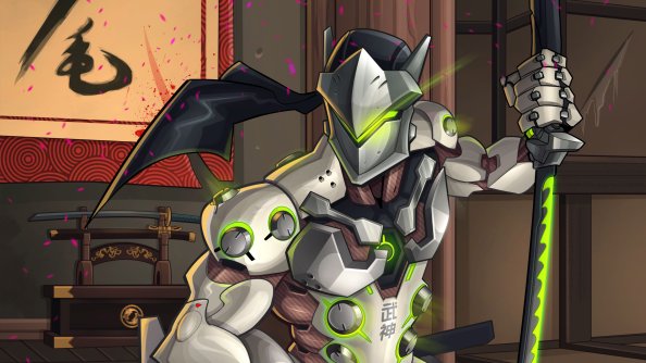 Genji Overwatch Comic Art