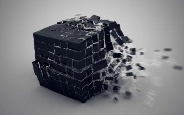 3d Cube Burst