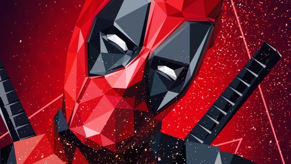 Deadpool Digital Art 4k