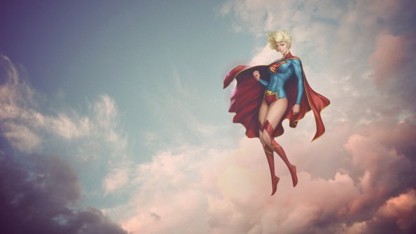 Supergirl Fantasy Art