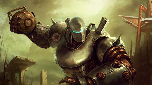 Liberty Prime Fallout Game Character Artwork 4k