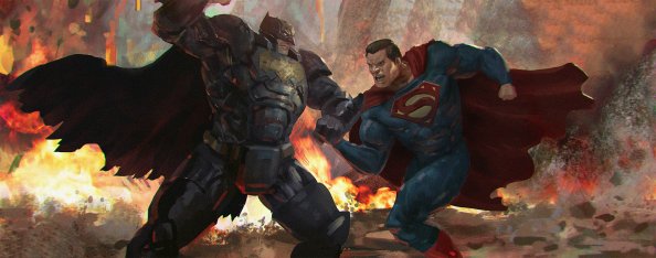 Batman Vs Superman Artwork
