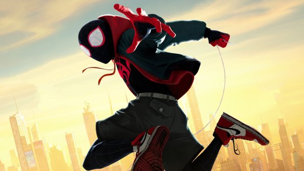 SpiderMan Into The Spider Verse Movie 5K Official Poster