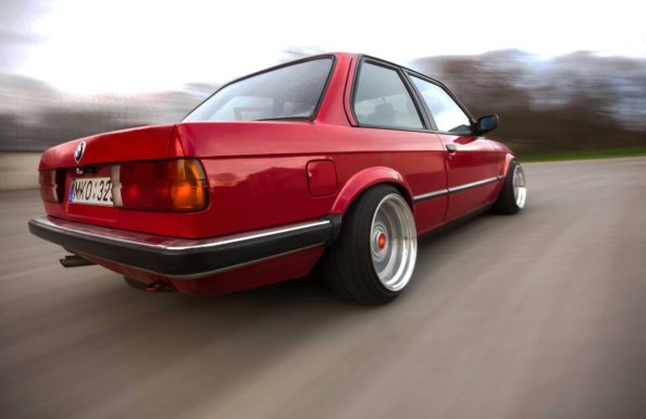 BMW E30 Old Sport Car