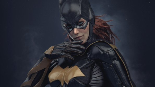 Batgirl Digital Art CGI