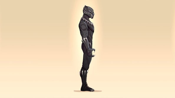Black Panther 4k Minimalism