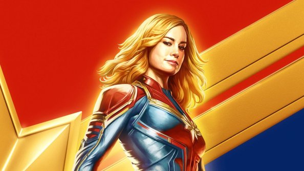 Captain Marvel Brazil Comic Con Poster