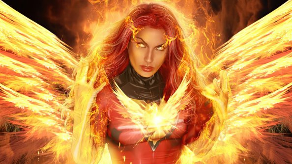The Dark Phoenix Cosplay 4k