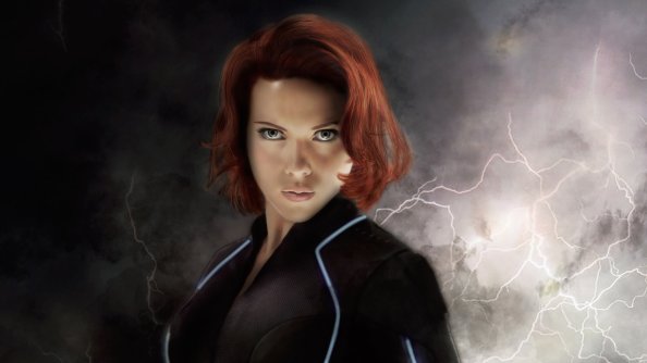Black Widow 5K Art