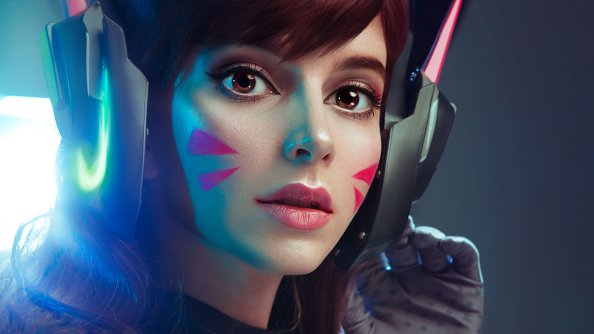 Dva Overwatch Cosplay 4k